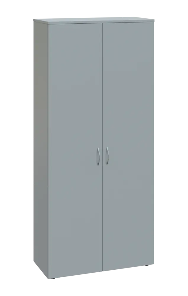 CSRP 5 - 81 šatní skříň, 2-dveřová, výsuvné ramínko, 1800x800x400, šedá